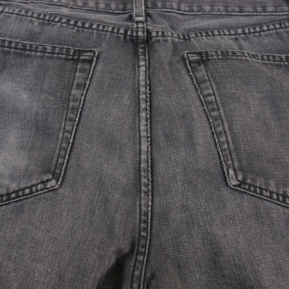 Rag & Bone RB 23X Jay Skinny Worn Rock Distressed Black Slub Jeans Mens Sz 33 - Picture 14 of 15